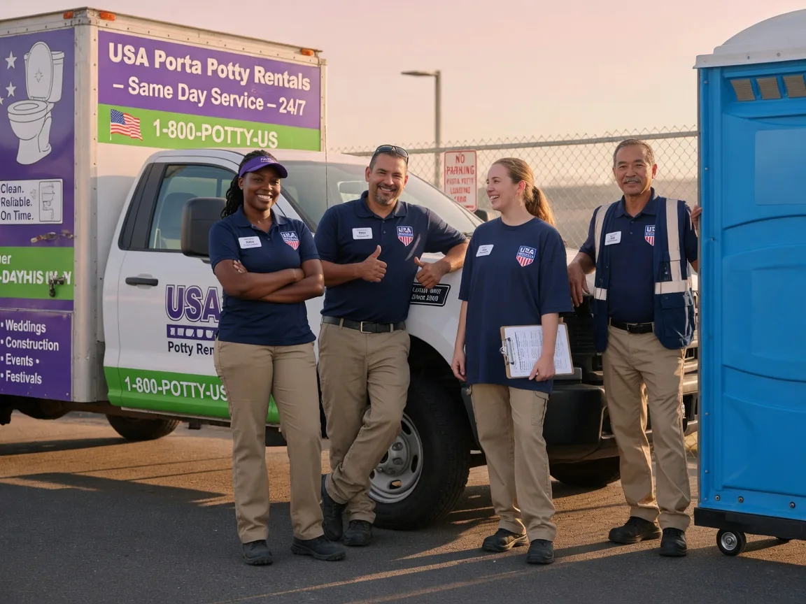 Porta Potty Rental company in Mentone, CA